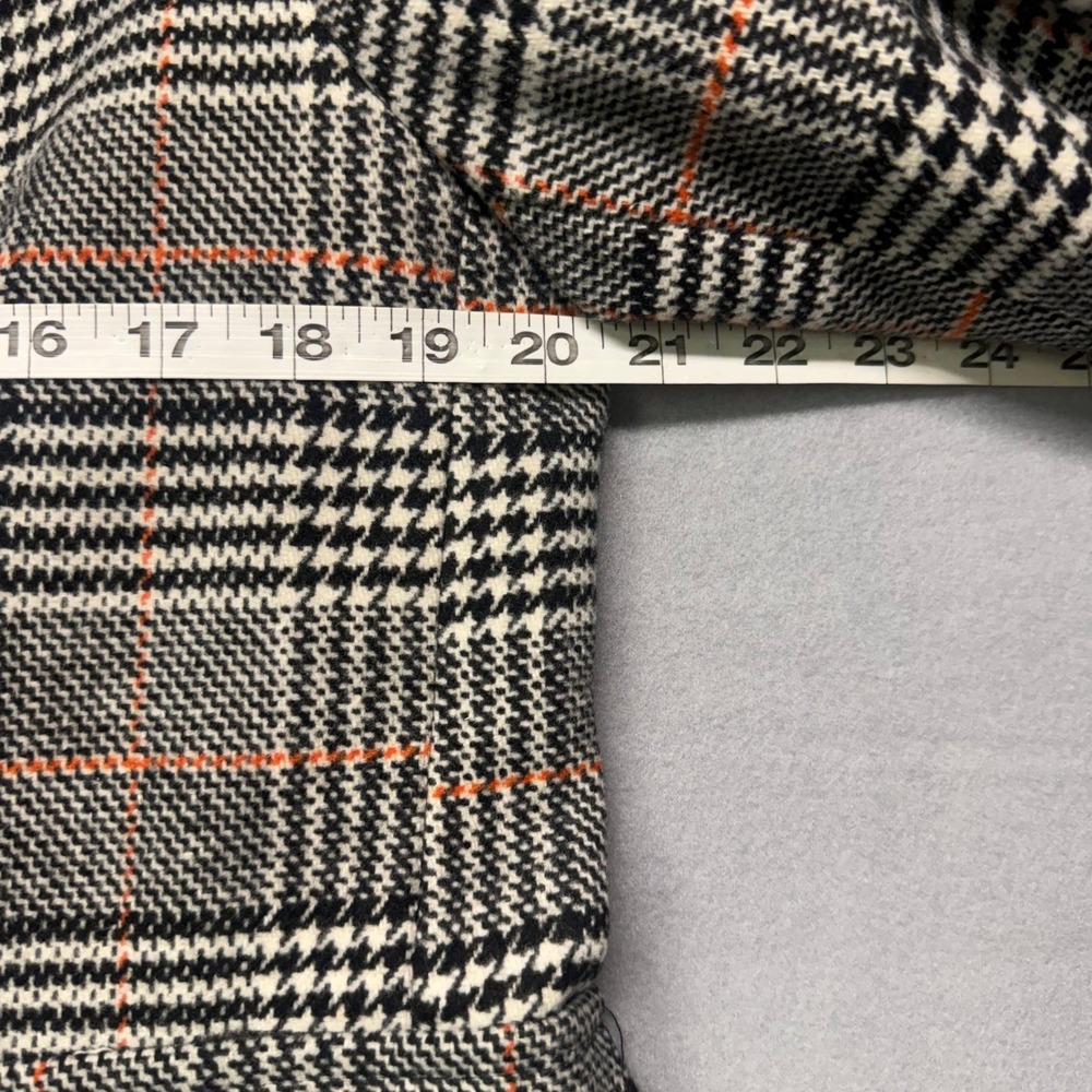 Kendall & Kylie Plaid Coat Womens M Lined| Dark Academia Heritage old money - Picture 6 of 7